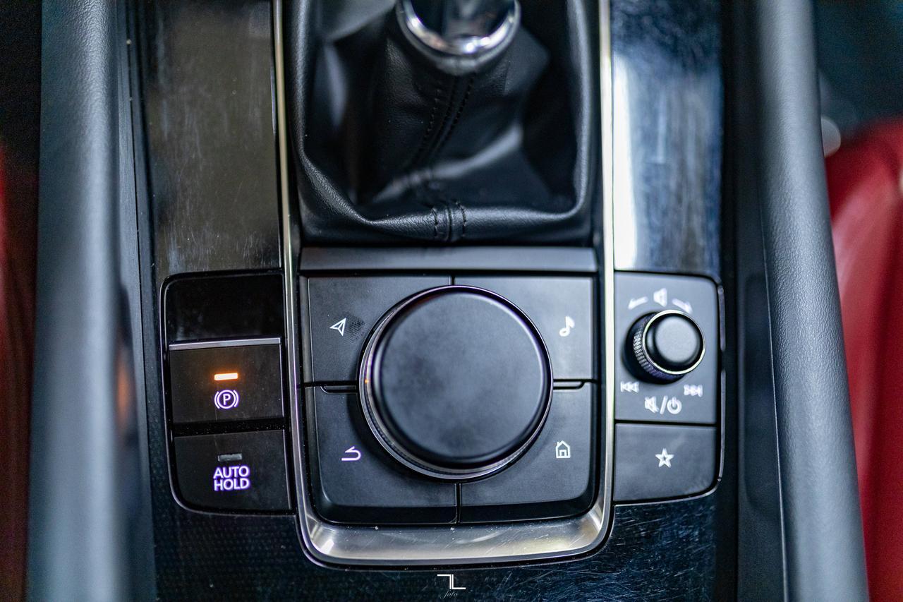 2021 Mazda 3 GT Sport Hatchback Manual Leather Roof Nav BCam Red Deer AB