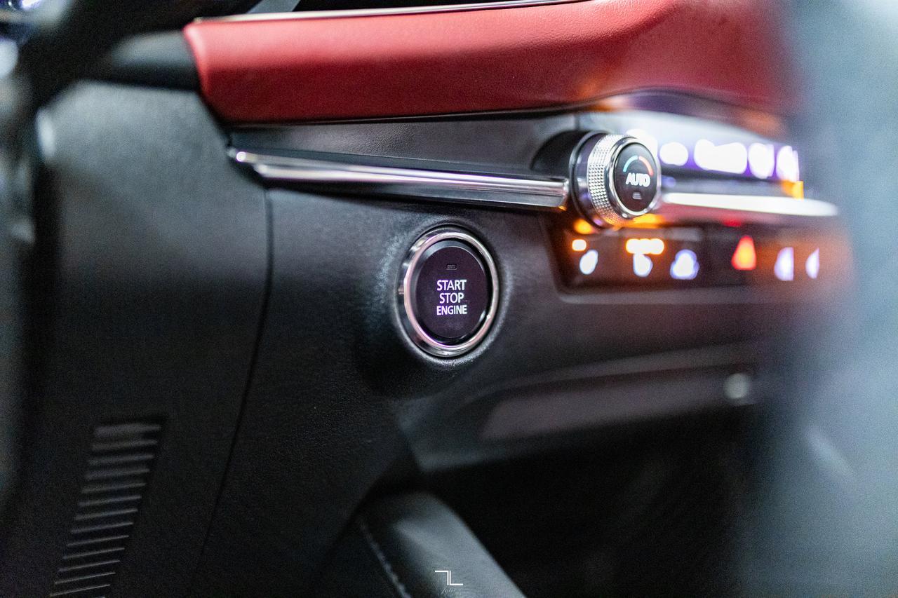 2021 Mazda 3 GT Sport Hatchback Manual Leather Roof Nav BCam Red Deer AB