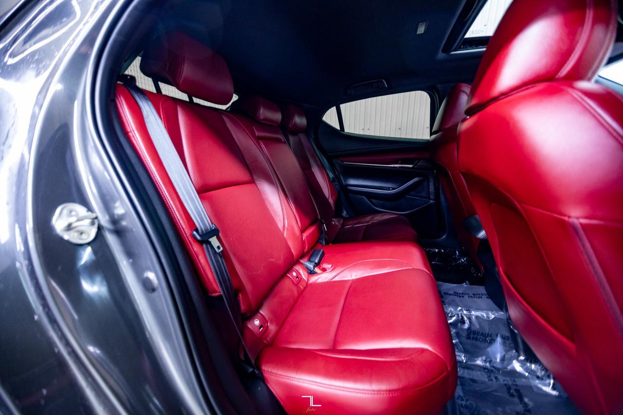 2021 Mazda 3 Sport GT Hatchback Manual Leather Roof Nav Red Deer AB