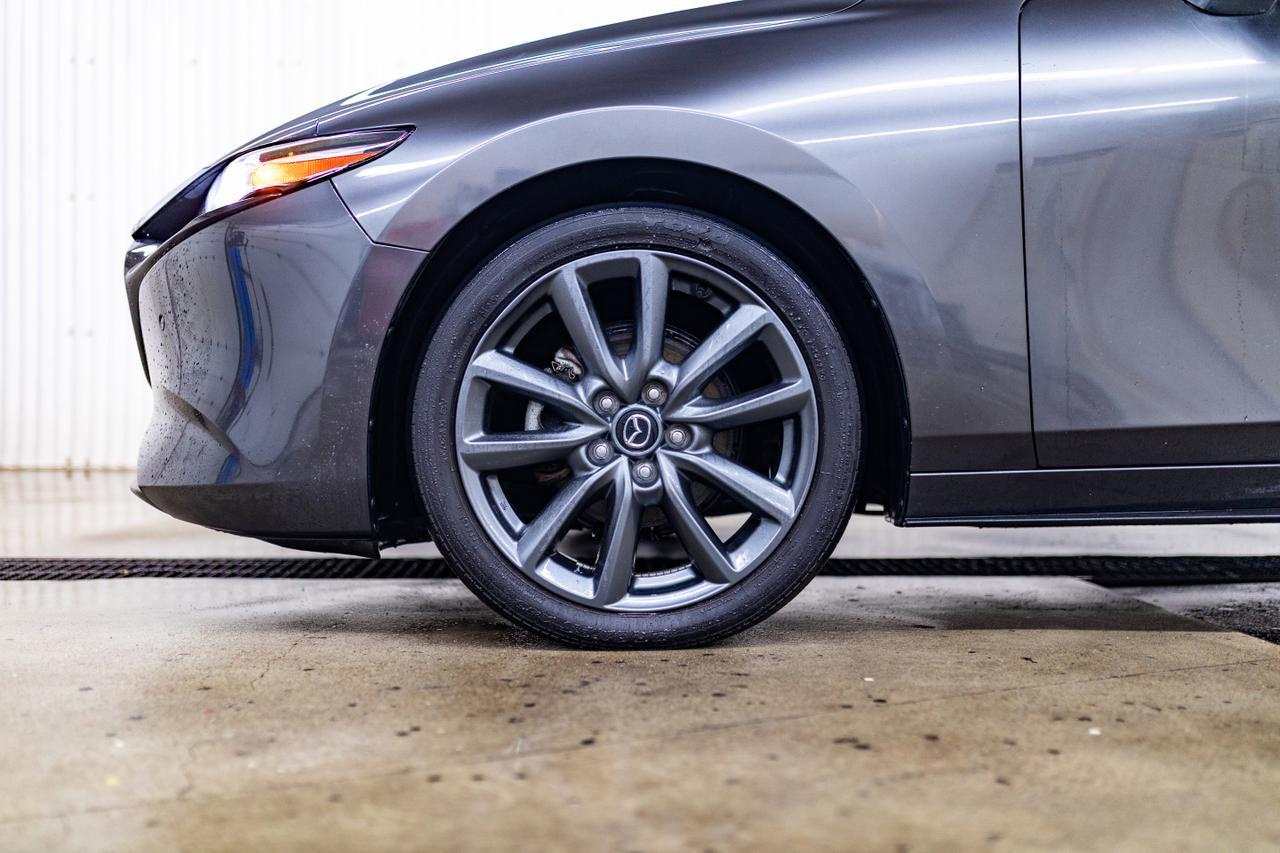 2021 Mazda 3 Sport GT Hatchback Manual Leather Roof Nav Red Deer AB