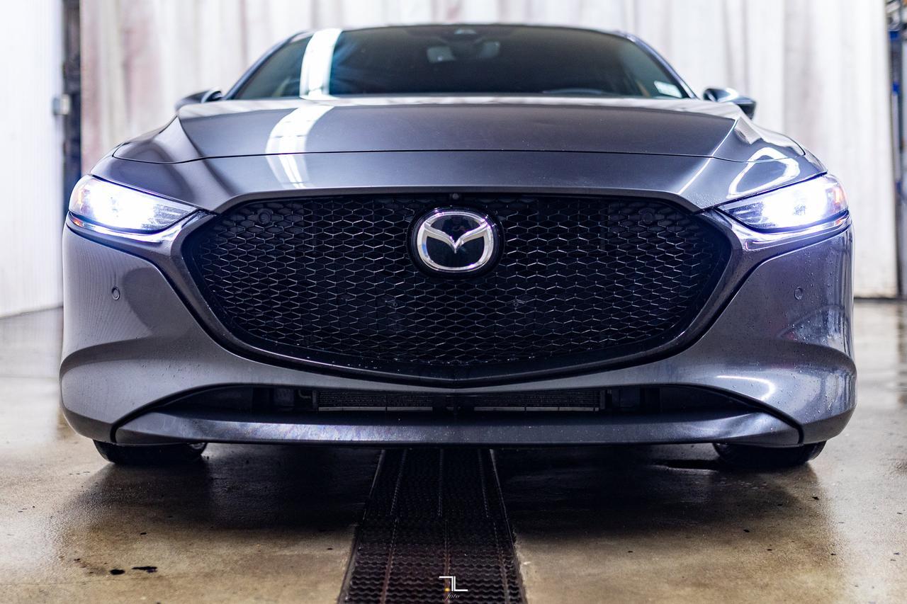 2021 Mazda 3 Sport GT Hatchback Manual Leather Roof Nav Red Deer AB