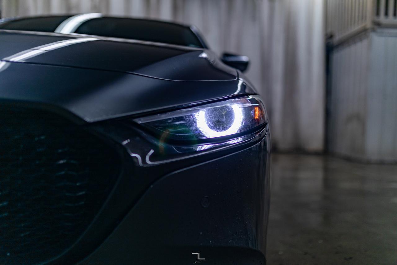 2021 Mazda 3 Sport GT Hatchback Manual Leather Roof Nav Red Deer AB