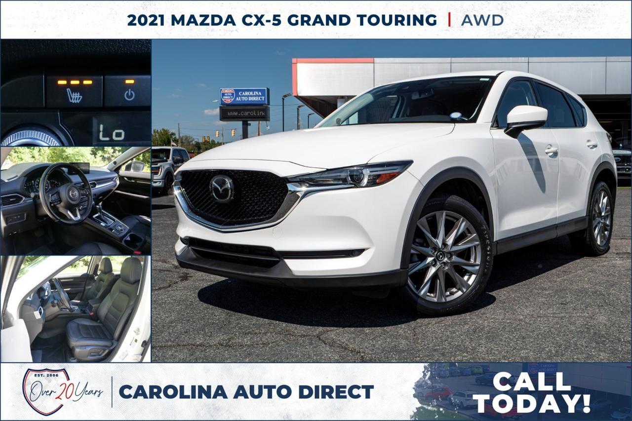 2021 Mazda CX-5 Grand Touring / AWD / Heated Seats / Sunroof