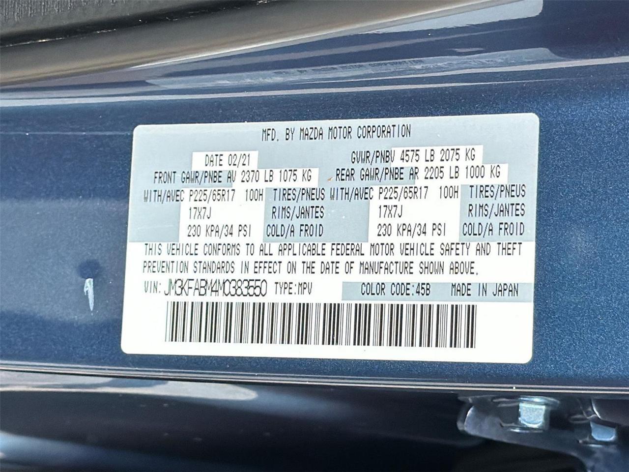 2021 Mazda CX-5 Sport Hagerstown MD