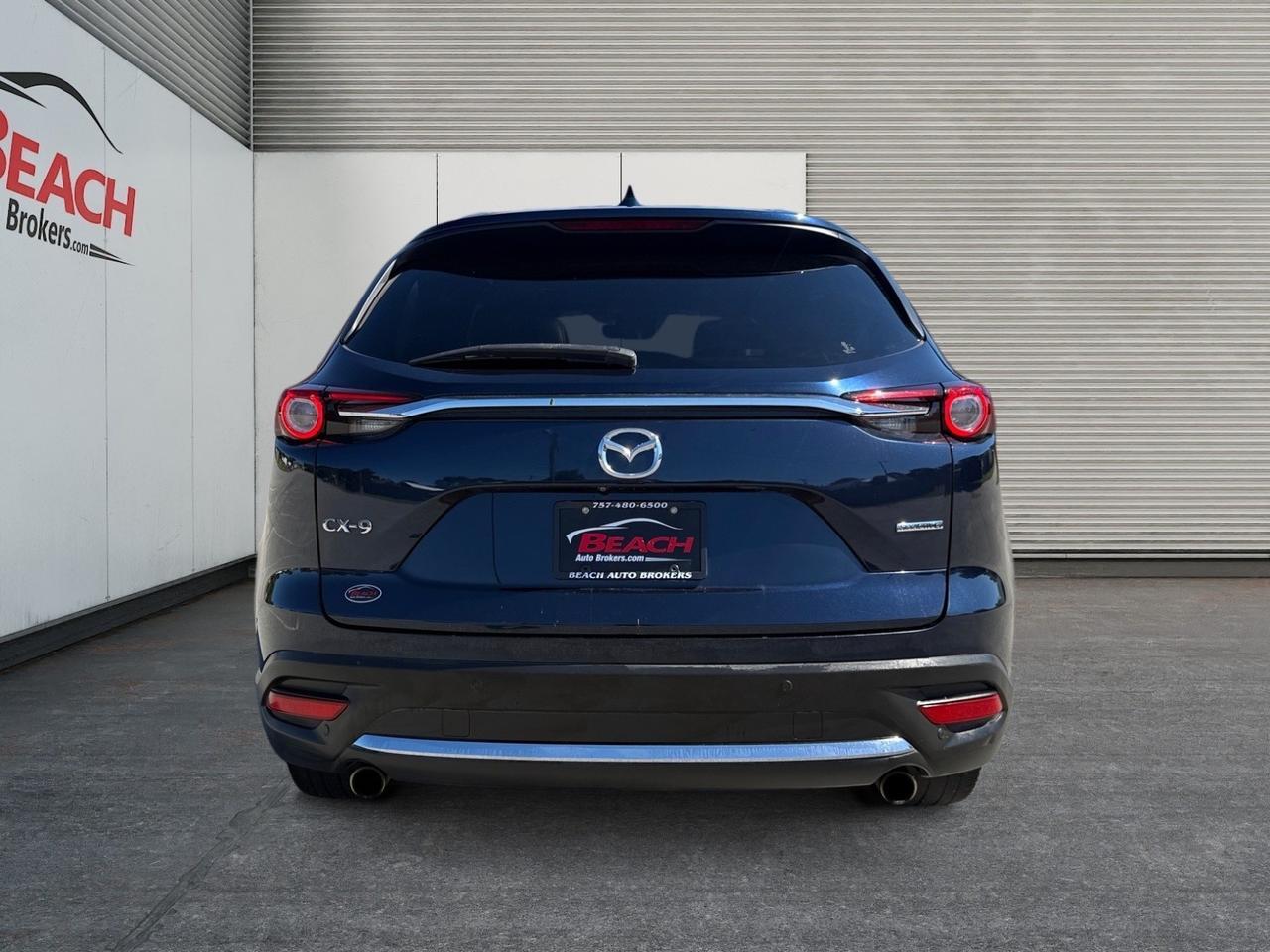2021 Mazda CX-9 Grand Touring, HEATED/VENTILATED SEATS, HEATED REAR SEATS, SUNROOF, CAPTAINS CHAIRS, 3RD ROW, POWER LIFTGATE, POWER MIRRORS, BACKUP CAMERA, CLEAN CARFAX, THE PERFECT SUV FOR A MOM WHO NEEDS THE EXTRA SPACE! Norfolk VA