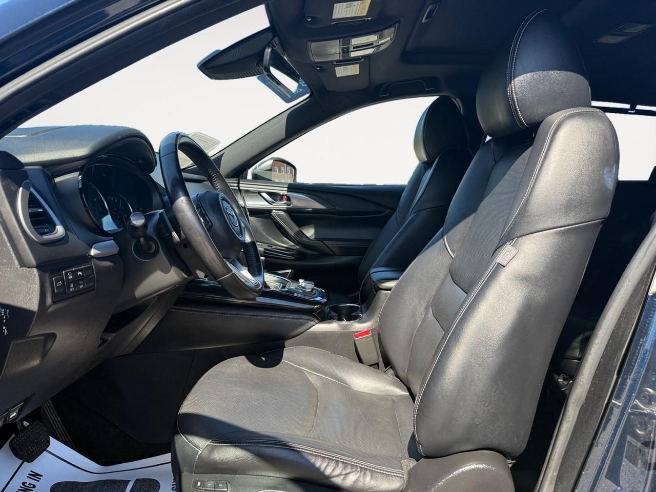 2021 Mazda CX-9 Grand Touring, HEATED/VENTILATED SEATS, HEATED REAR SEATS, SUNROOF, CAPTAINS CHAIRS, 3RD ROW, POWER LIFTGATE, POWER MIRRORS, BACKUP CAMERA, CLEAN CARFAX, THE PERFECT SUV FOR A MOM WHO NEEDS THE EXTRA SPACE!