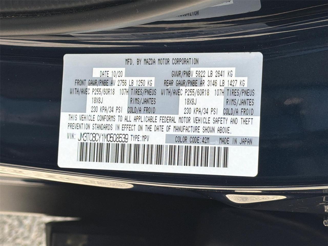 2021 Mazda CX-9 Touring Hagerstown MD