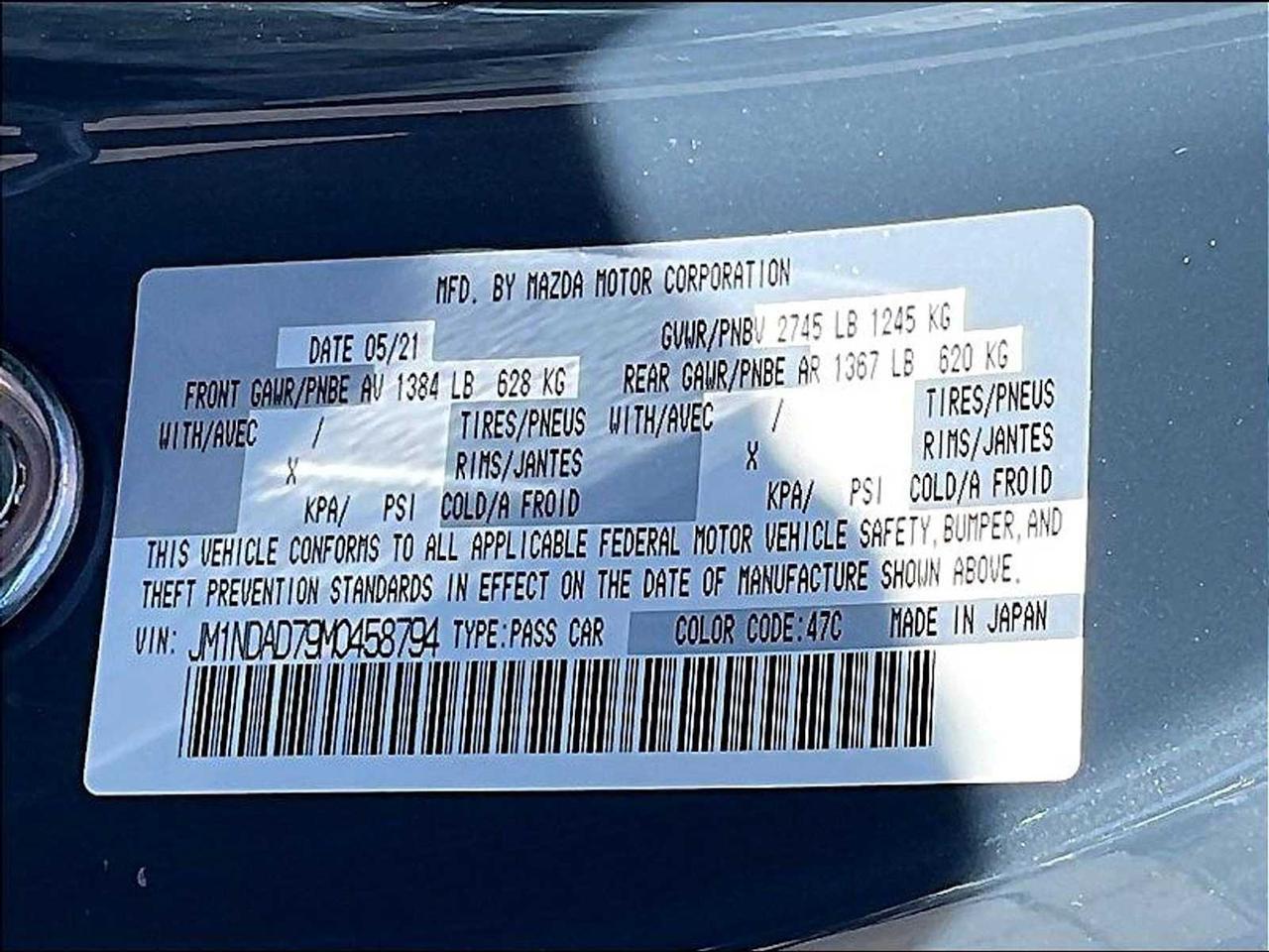 2021 Mazda MX-5 Miata Grand Touring Roseville CA