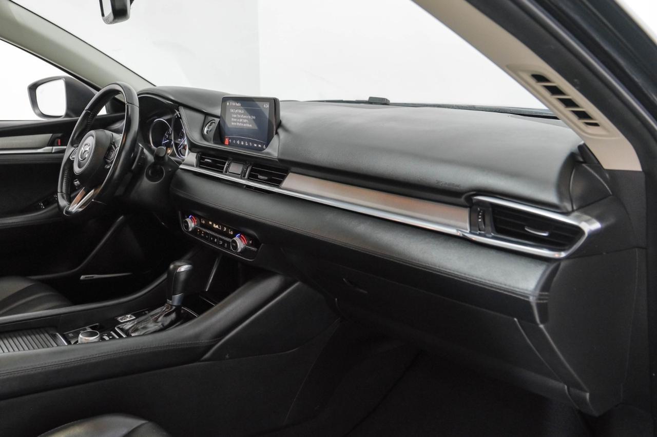 2021 Mazda Mazda6 GRAND TOURING BLIND SPOT ASSIST LANE KEEP ASSIST NAVIGATION SUNROOF LEATHER HEATED SEATS Carrollton TX