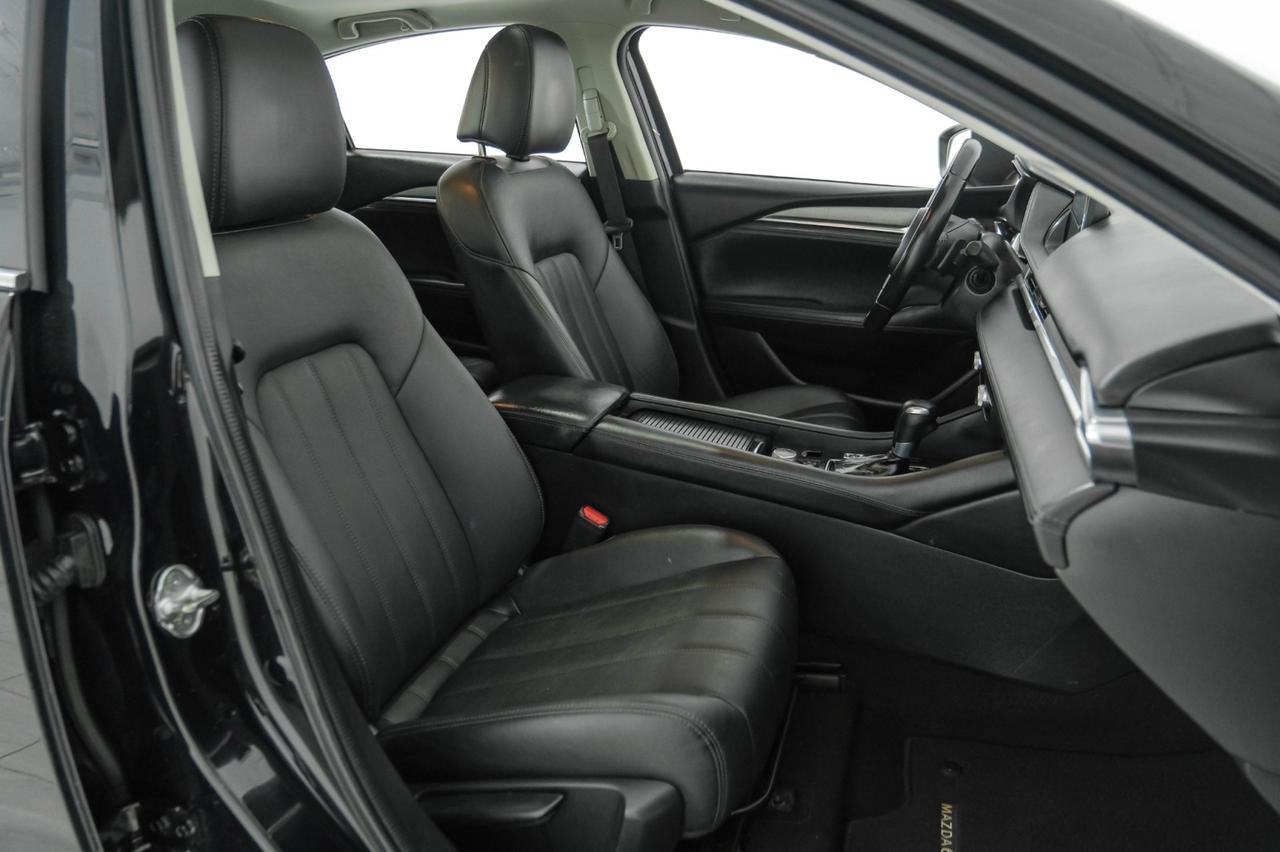 2021 Mazda Mazda6 GRAND TOURING BLIND SPOT ASSIST LANE KEEP ASSIST NAVIGATION SUNROOF LEATHER HEATED SEATS Carrollton TX