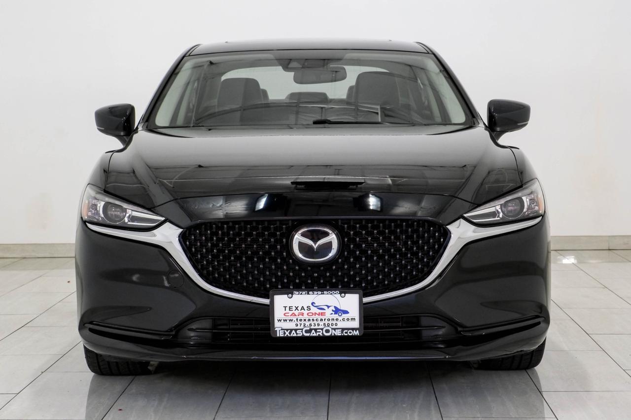2021 Mazda Mazda6 GRAND TOURING BLIND SPOT ASSIST LANE KEEP ASSIST NAVIGATION SUNROOF LEATHER HEATED SEATS