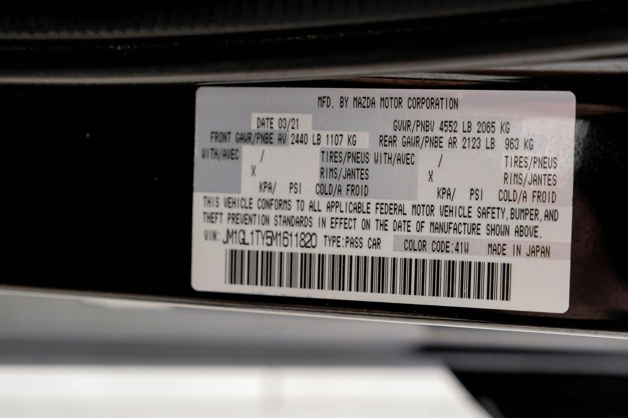 2021 Mazda Mazda6 GRAND TOURING BLIND SPOT ASSIST LANE KEEP ASSIST SUNROOF LEATHER HEATED SEATS REAR CAMERA Carrollton TX