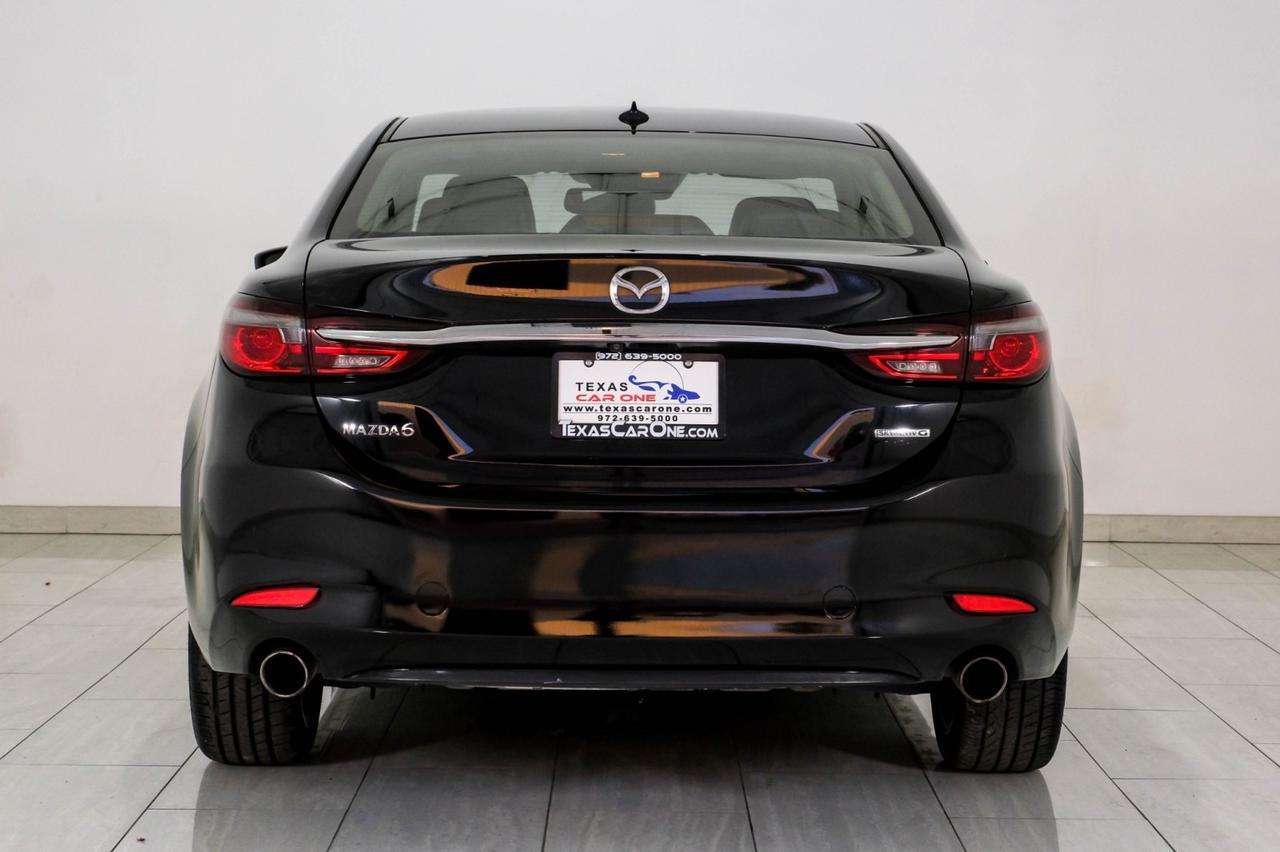 2021 Mazda Mazda6 GRAND TOURING BLIND SPOT ASSIST LANE KEEP ASSIST SUNROOF LEATHER HEATED SEATS REAR CAMERA Carrollton TX