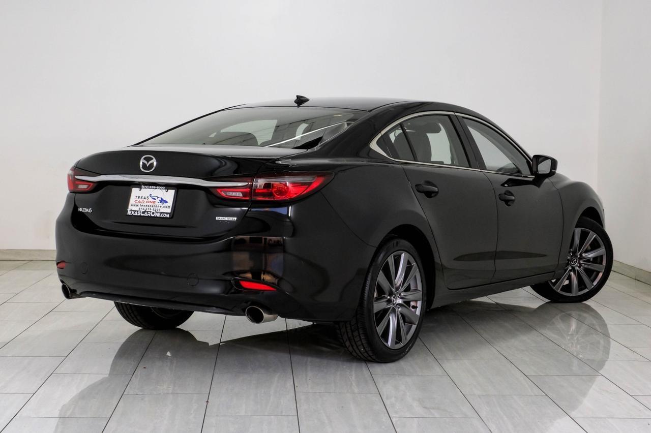 2021 Mazda Mazda6 GRAND TOURING BLIND SPOT ASSIST LANE KEEP ASSIST SUNROOF LEATHER HEATED SEATS REAR CAMERA Carrollton TX