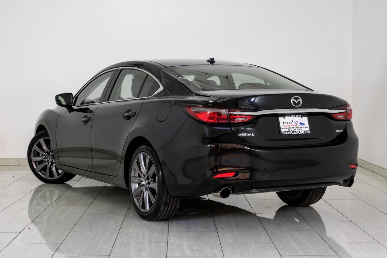 2021 Mazda Mazda6 GRAND TOURING BLIND SPOT ASSIST LANE KEEP ASSIST SUNROOF LEATHER HEATED SEATS REAR CAMERA Carrollton TX