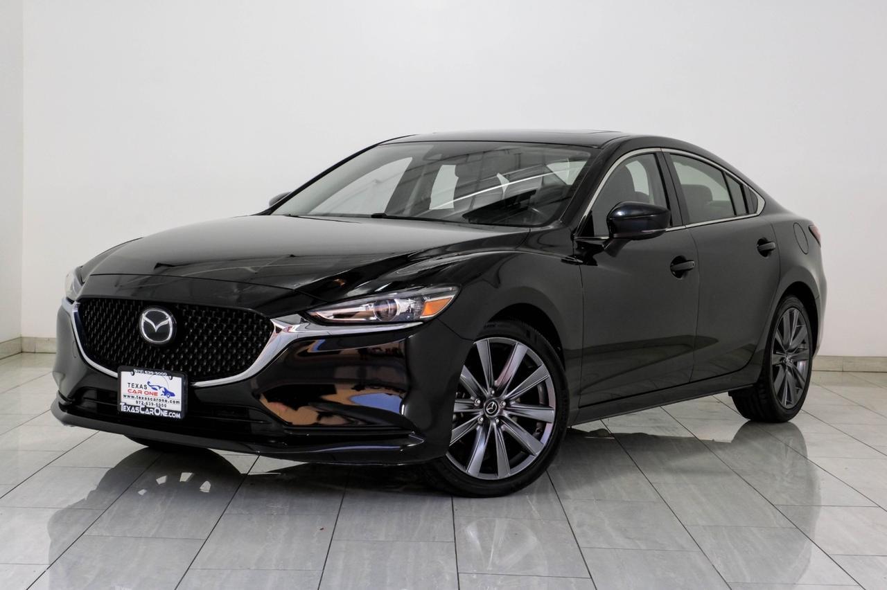 2021 Mazda Mazda6 GRAND TOURING BLIND SPOT ASSIST LANE KEEP ASSIST SUNROOF LEATHER HEATED SEATS REAR CAMERA Carrollton TX