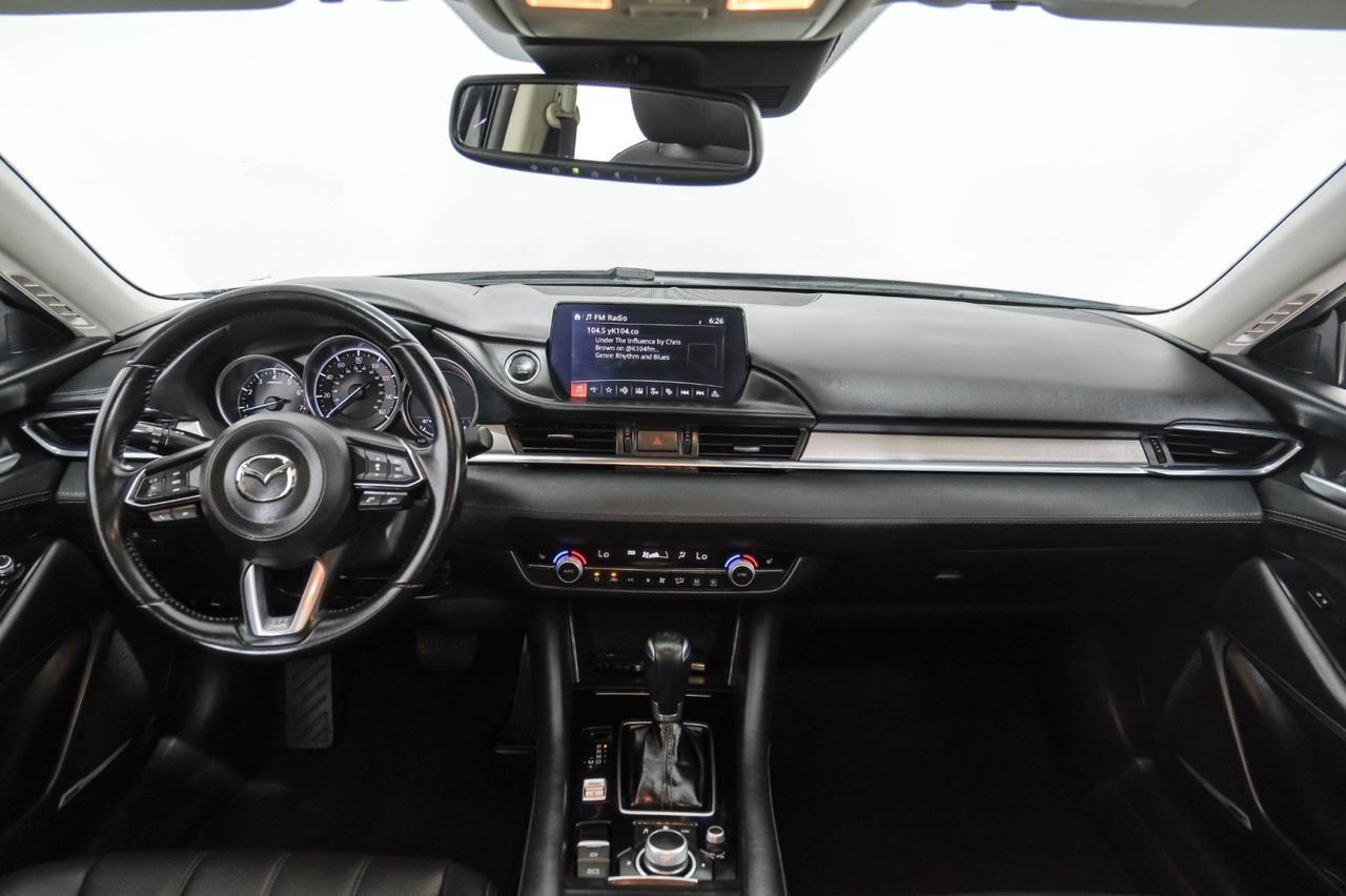 2021 Mazda Mazda6 GRAND TOURING BLIND SPOT ASSIST LANE KEEP ASSIST SUNROOF LEATHER HEATED SEATS REAR CAMERA Carrollton TX