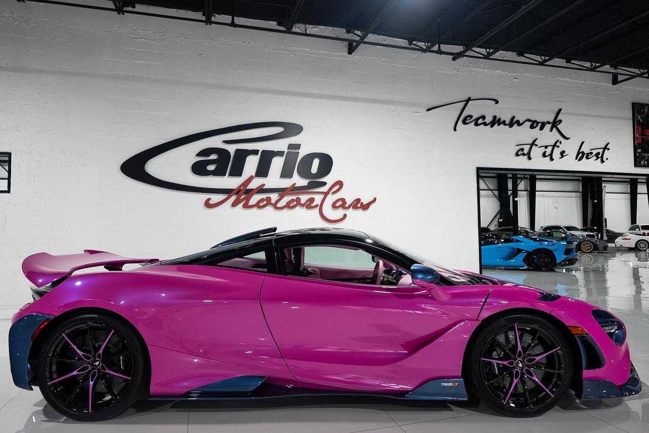 2021 McLaren 765LT 1 of 1 MSO BUILD! formerly owned by Jeffree Star, MSO Clubsport pack, factory roof scoop AND MORE!! Fort Lauderdale FL