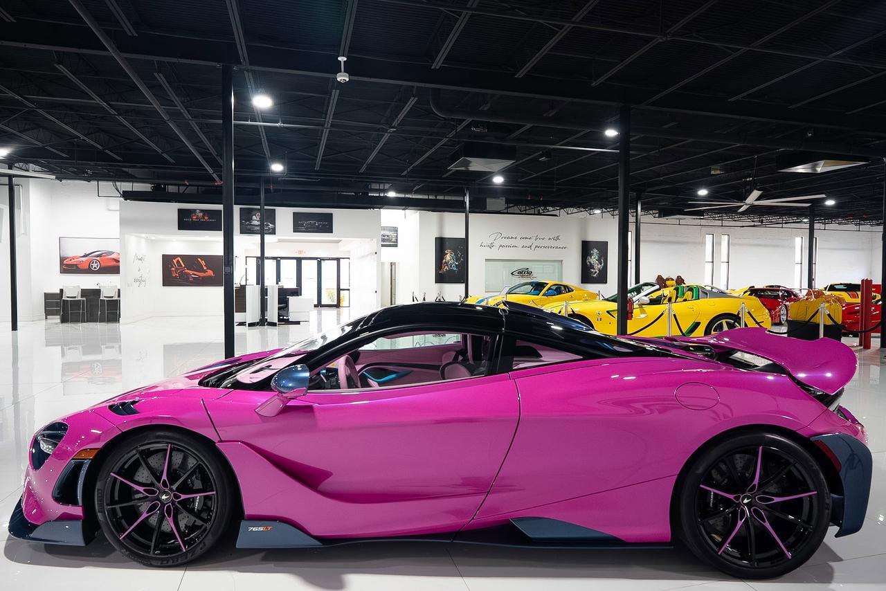 2021 McLaren 765LT 1 of 1 MSO BUILD! formerly owned by Jeffree Star, MSO Clubsport pack, factory roof scoop AND MORE!! Fort Lauderdale FL