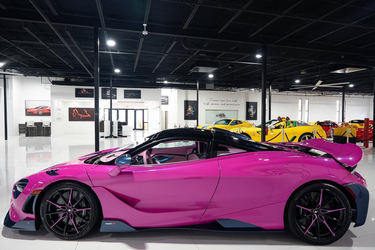 2021 McLaren 765LT 1 of 1 MSO BUILD! formerly owned by Jeffree Star, MSO Clubsport pack, factory roof scoop AND MORE!! Fort Lauderdale FL