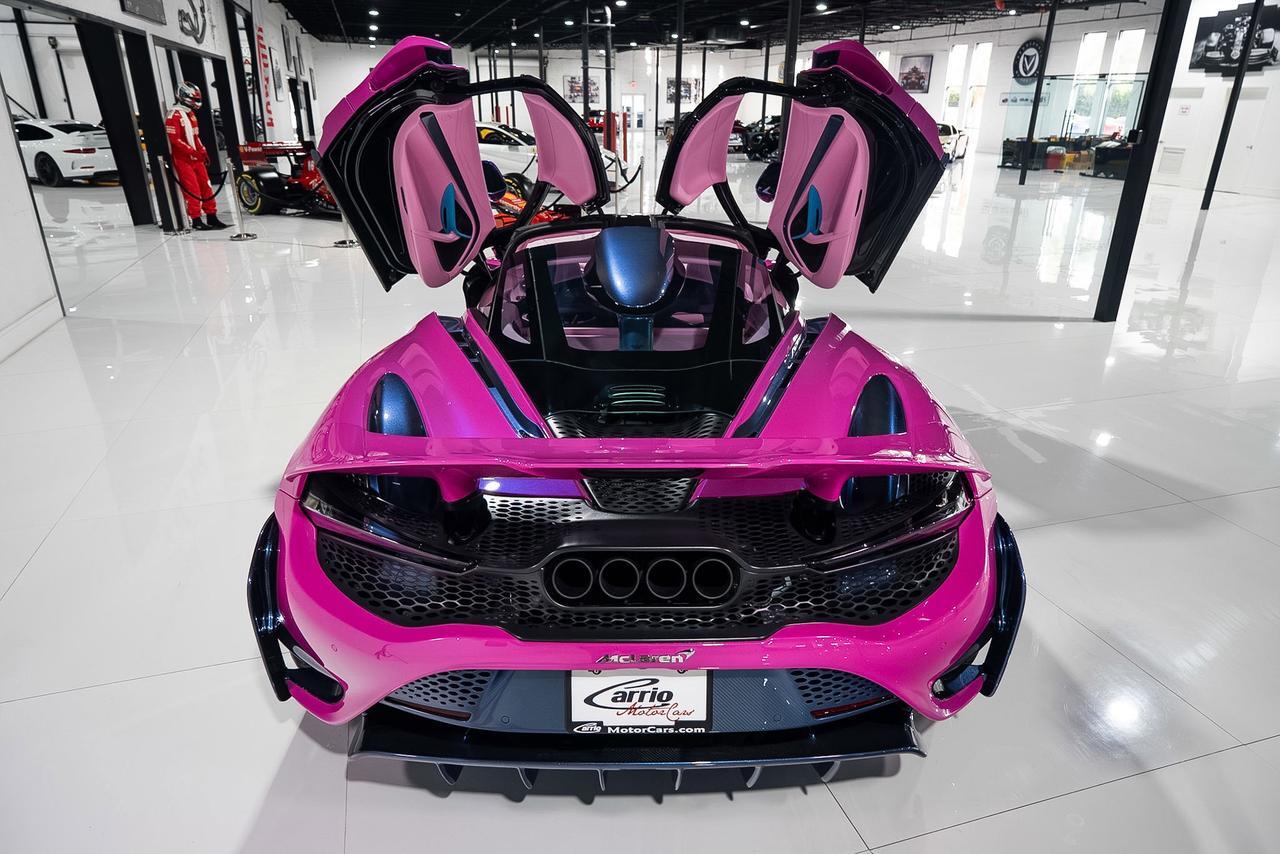 2021 McLaren 765LT 1 of 1 MSO BUILD! formerly owned by Jeffree Star, MSO Clubsport pack, factory roof scoop AND MORE!! Fort Lauderdale FL