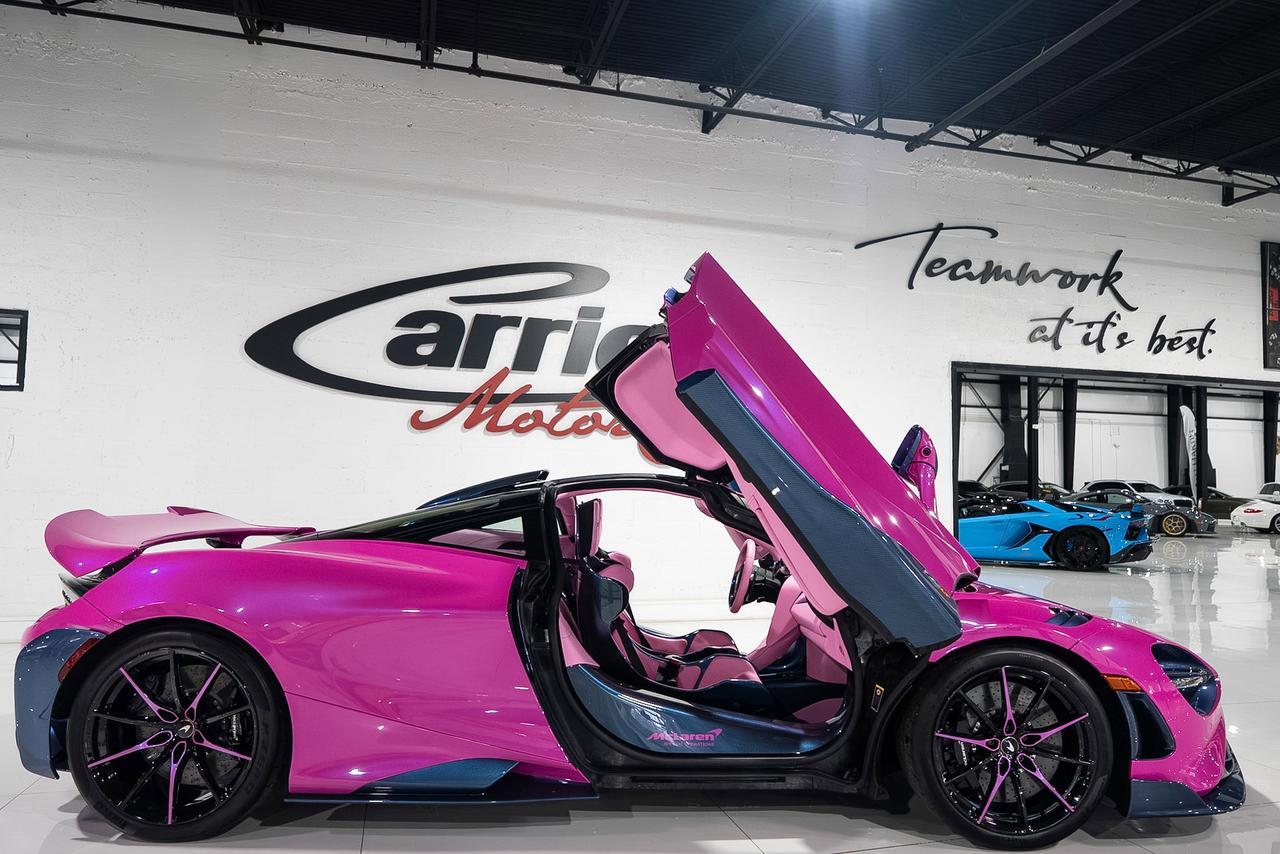 2021 McLaren 765LT 1 of 1 MSO BUILD! formerly owned by Jeffree Star, MSO Clubsport pack, factory roof scoop AND MORE!! Fort Lauderdale FL