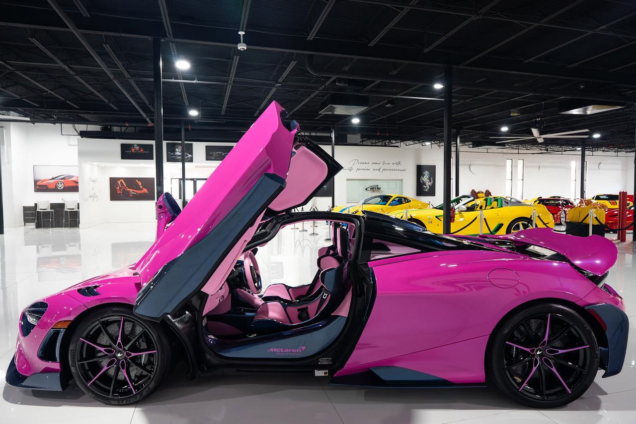 2021 McLaren 765LT 1 of 1 MSO BUILD! formerly owned by Jeffree Star, MSO Clubsport pack, factory roof scoop AND MORE!! Fort Lauderdale FL