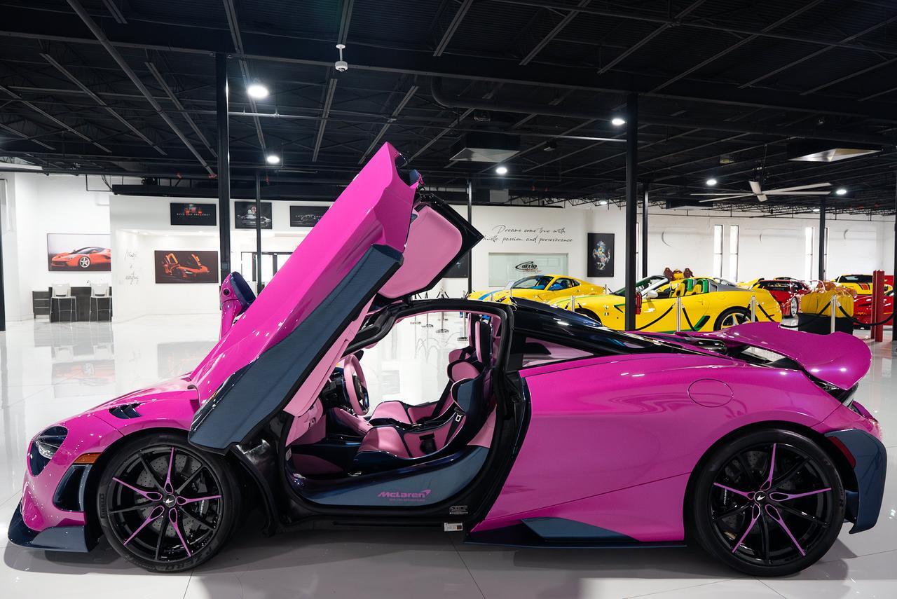 2021 McLaren 765LT 1 of 1 MSO BUILD! formerly owned by Jeffree Star, MSO Clubsport pack, factory roof scoop AND MORE!! Fort Lauderdale FL