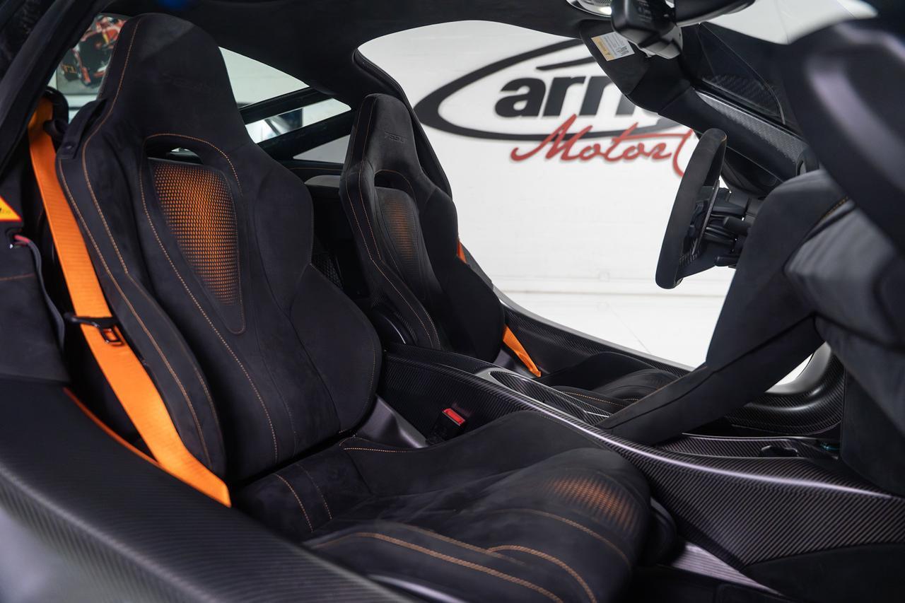 2021 McLaren 765LT MSO Cerberus Pearl paint, McLaren Orange calipers, 360 degree camera system, carbon galore AND MORE! Fort Lauderdale FL