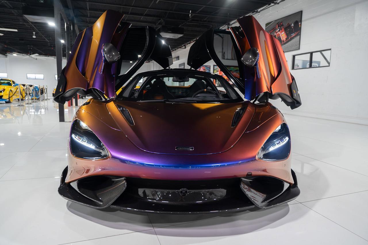 2021 McLaren 765LT MSO Cerberus Pearl paint, McLaren Orange calipers, 360 degree camera system, carbon galore AND MORE! Fort Lauderdale FL