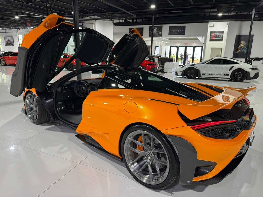 2021 McLaren 765LT MSO Papaya Spark paint, Papaya Spark calipers, comfort seats, louvered fenders,HRE wheels AND MORE!! Fort Lauderdale FL