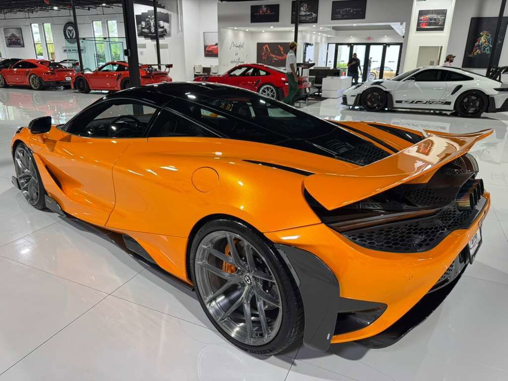2021 McLaren 765LT MSO Papaya Spark paint, Papaya Spark calipers, comfort seats, louvered fenders,HRE wheels AND MORE!! Fort Lauderdale FL