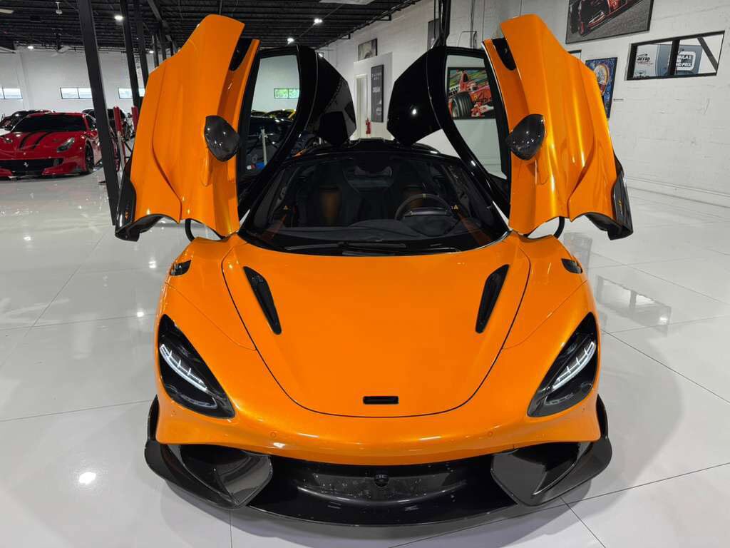 2021 McLaren 765LT MSO Papaya Spark paint, Papaya Spark calipers, comfort seats, louvered fenders,HRE wheels AND MORE!! Fort Lauderdale FL