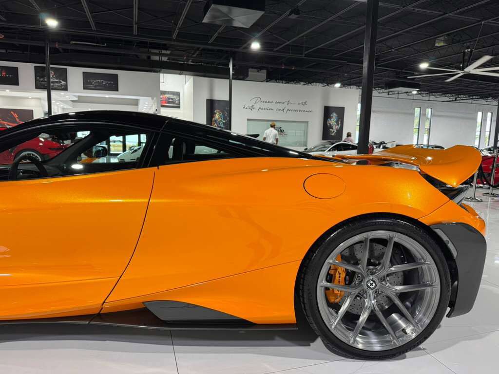 2021 McLaren 765LT MSO Papaya Spark paint, Papaya Spark calipers, comfort seats, louvered fenders,HRE wheels AND MORE!! Fort Lauderdale FL