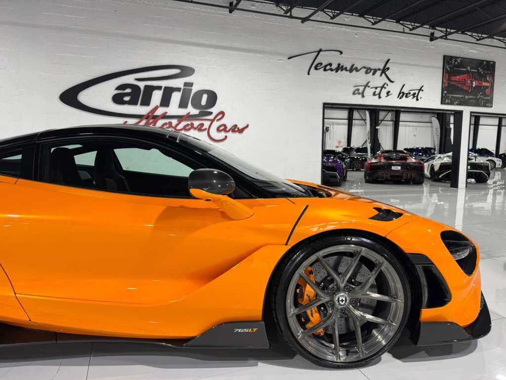 2021 McLaren 765LT MSO Papaya Spark paint, Papaya Spark calipers, comfort seats, louvered fenders,HRE wheels AND MORE!! Fort Lauderdale FL