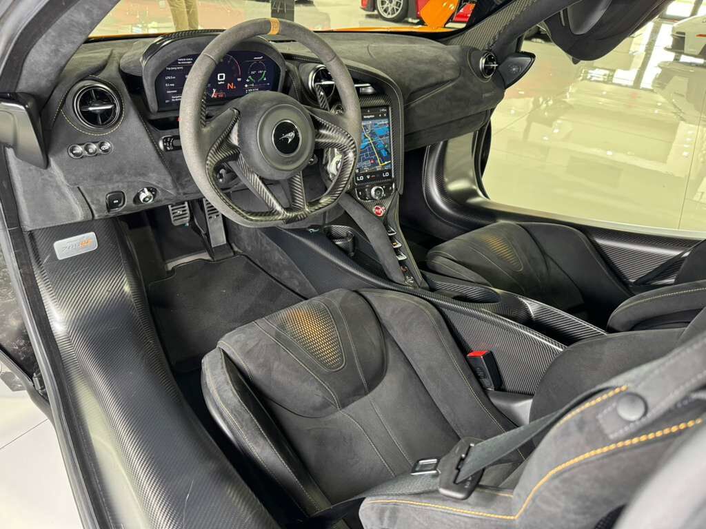 2021 McLaren 765LT MSO Papaya Spark paint, Papaya Spark calipers, comfort seats, louvered fenders,HRE wheels AND MORE!! Fort Lauderdale FL