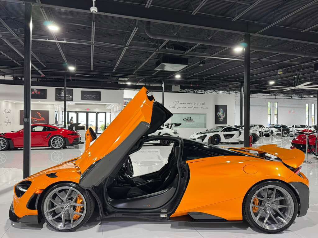 2021 McLaren 765LT MSO Papaya Spark paint, Papaya Spark calipers, comfort seats, louvered fenders,HRE wheels AND MORE!! Fort Lauderdale FL