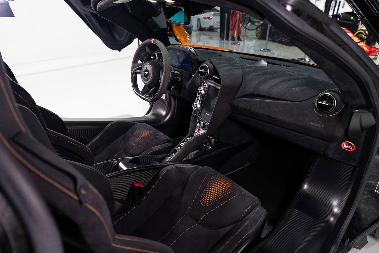 2021 McLaren 765LT MSO Papaya Spark paint, louvered fenders, HRE wheels, Ryft exhaust, Area 51 built engine AND MORE!!! Fort Lauderdale FL