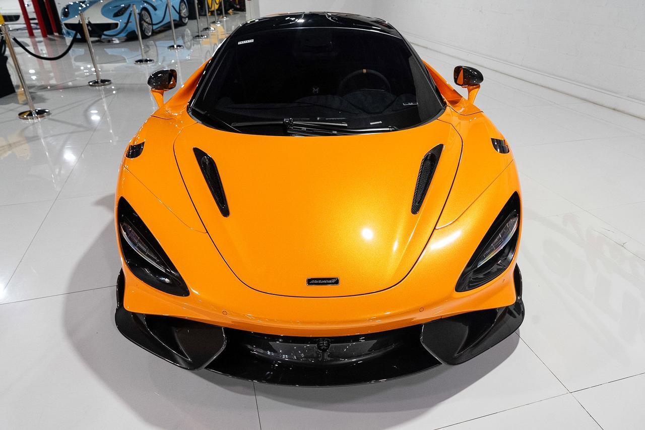2021 McLaren 765LT MSO Papaya Spark paint, louvered fenders, HRE wheels, Ryft exhaust, Area 51 built engine AND MORE!!!