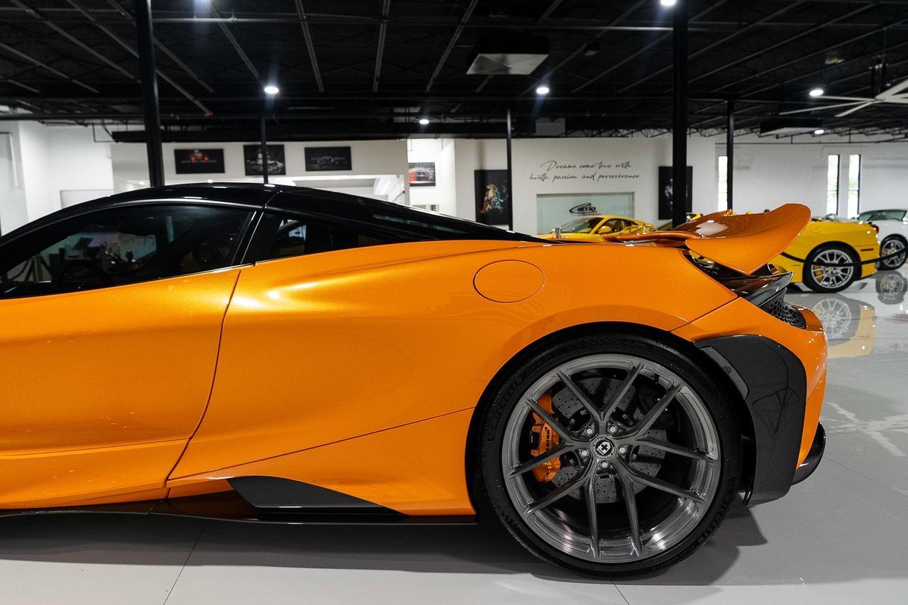 2021 McLaren 765LT MSO Papaya Spark paint, louvered fenders, HRE wheels, Ryft exhaust, Area 51 built engine AND MORE!!! Fort Lauderdale FL