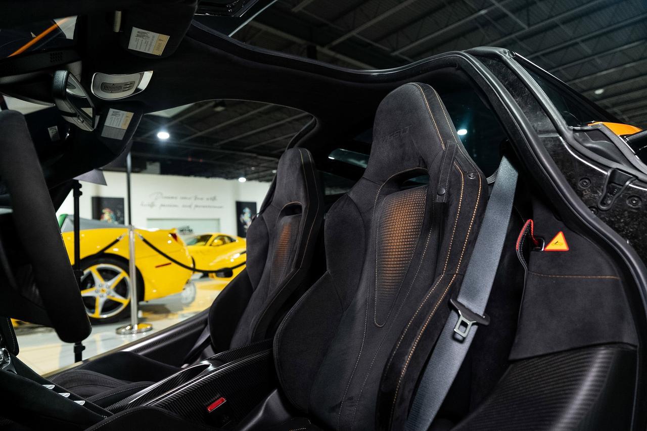 2021 McLaren 765LT MSO Papaya Spark paint, louvered fenders, HRE wheels, Ryft exhaust, Area 51 built engine AND MORE!!! Fort Lauderdale FL