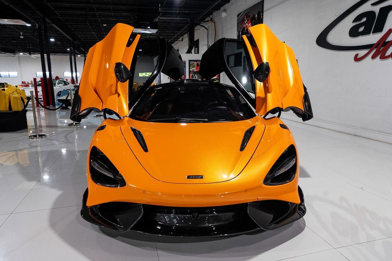 2021 McLaren 765LT MSO Papaya Spark paint, louvered fenders, HRE wheels, Ryft exhaust, Area 51 built engine AND MORE!!! Fort Lauderdale FL