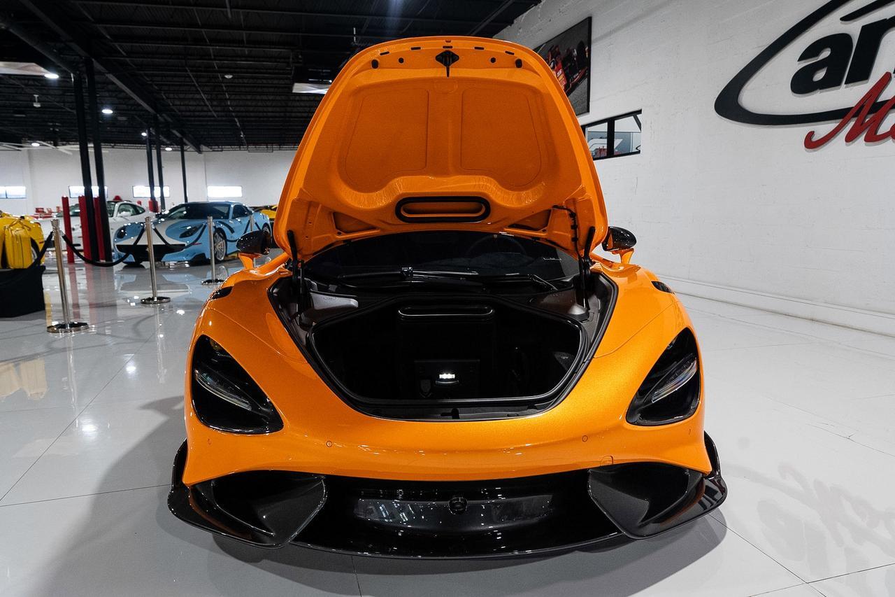 2021 McLaren 765LT MSO Papaya Spark paint, louvered fenders, HRE wheels, Ryft exhaust, Area 51 built engine AND MORE!!! Fort Lauderdale FL