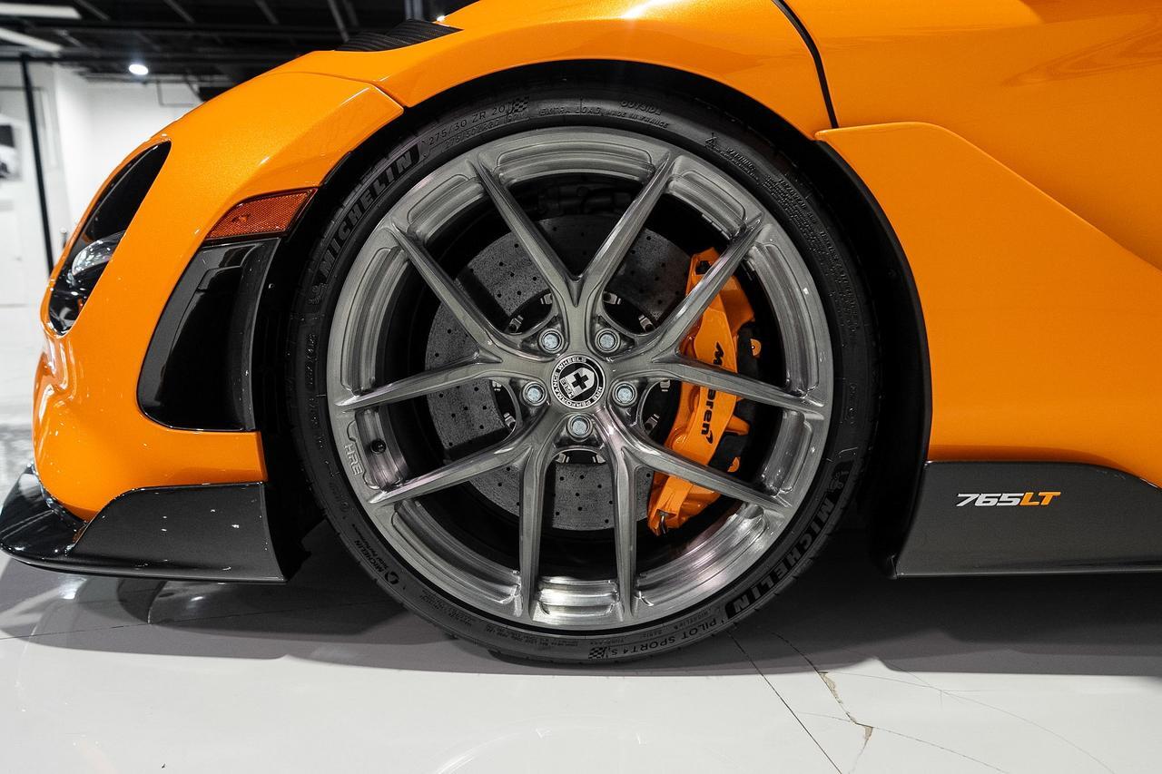 2021 McLaren 765LT MSO Papaya Spark paint, louvered fenders, HRE wheels, Ryft exhaust, Area 51 built engine AND MORE!!! Fort Lauderdale FL