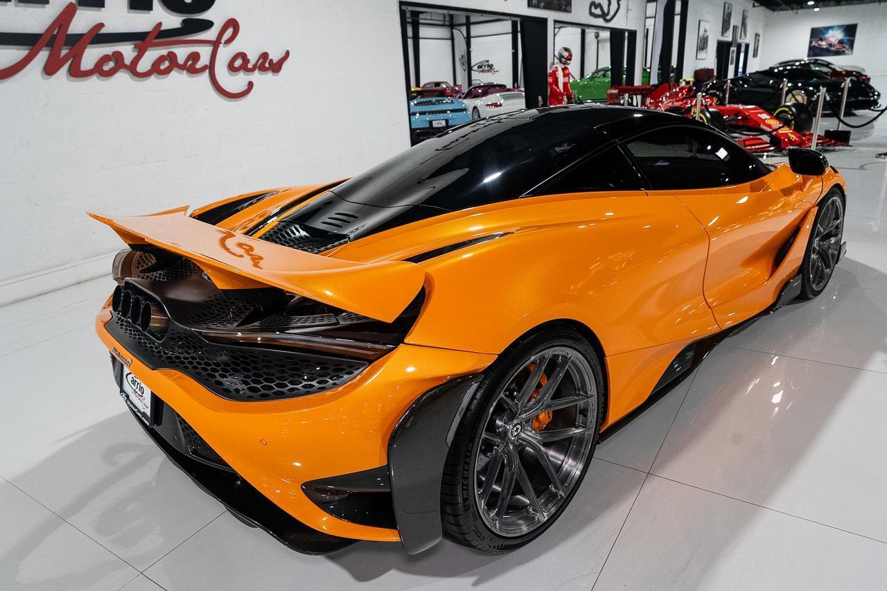2021 McLaren 765LT MSO Papaya Spark paint, louvered fenders, HRE wheels, Ryft exhaust, Area 51 built engine AND MORE!!! Fort Lauderdale FL