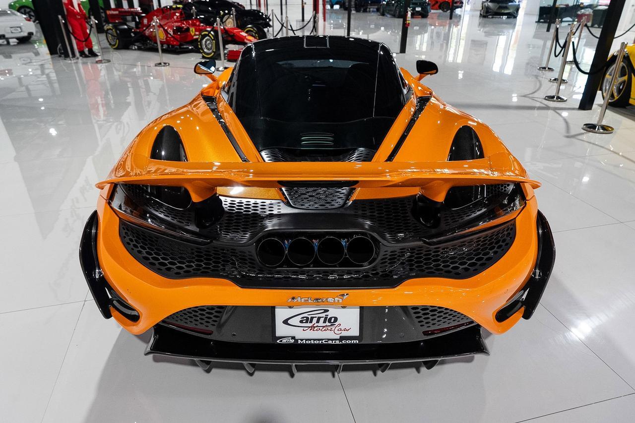 2021 McLaren 765LT MSO Papaya Spark paint, louvered fenders, HRE wheels, Ryft exhaust, Area 51 built engine AND MORE!!! Fort Lauderdale FL