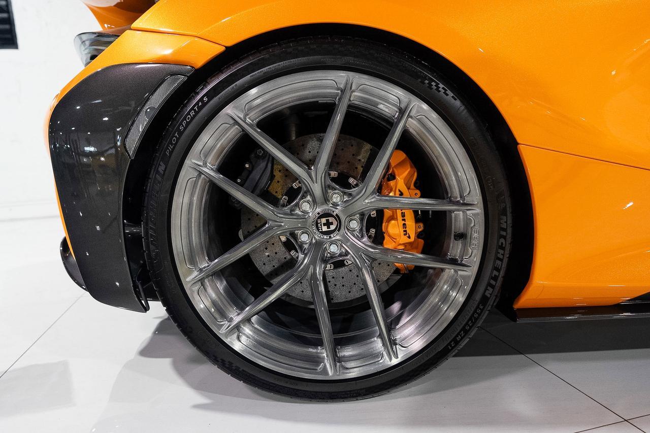 2021 McLaren 765LT MSO Papaya Spark paint, louvered fenders, HRE wheels, Ryft exhaust, Area 51 built engine AND MORE!!! Fort Lauderdale FL