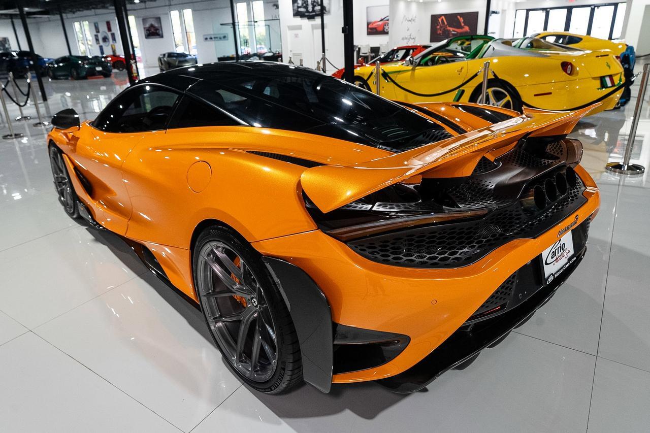 2021 McLaren 765LT MSO Papaya Spark paint, louvered fenders, HRE wheels, Ryft exhaust, Area 51 built engine AND MORE!!! Fort Lauderdale FL