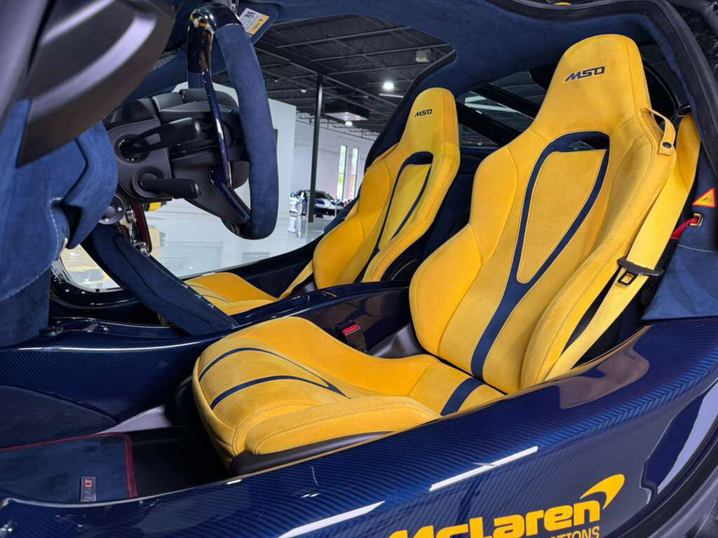 2021 McLaren 765LT ONE OF ONE MSO SPEC! Light Gloss Pistachio paint, factory roof scoop, Bowers & Wilkins audio & MORE! Fort Lauderdale FL