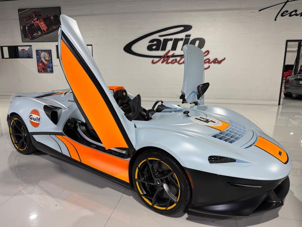 2021 McLaren Elva chassis #78/149, Gulf Oil livery, bespoke interior, Lando Norris signature AND MUCH MORE!! Fort Lauderdale FL